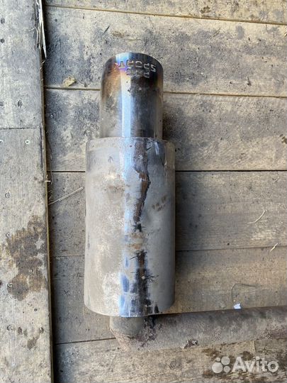 Глушитель прямоточный