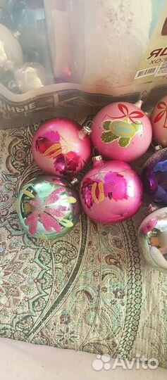 Елочные игрушки СССР шары