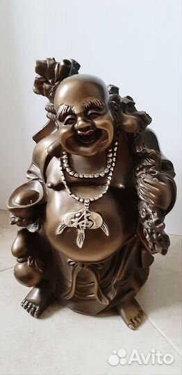 Статуэтка Хоттей 30см мраморн.крошка, мет.покрытие