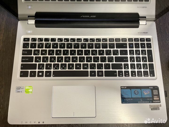 Ультрабук Asus VivoBook i5 GeForce 740M сенсорный