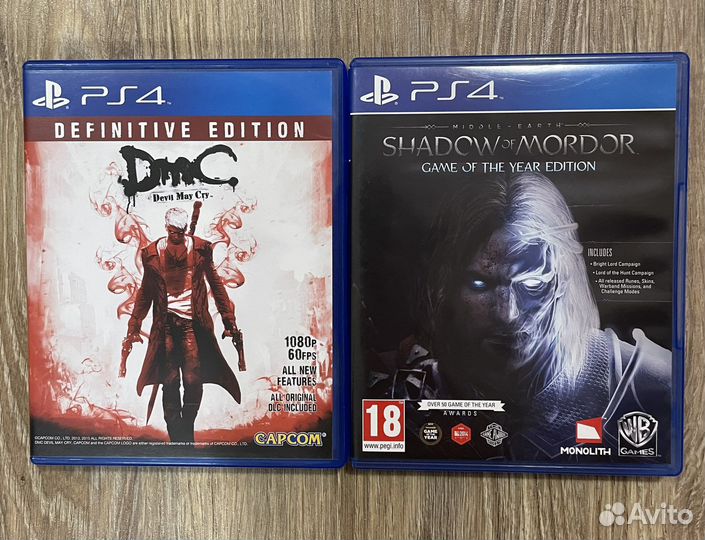 Игры для приставок PS4