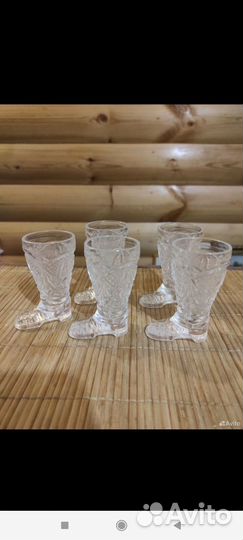 Хрустальные рюмки СССР