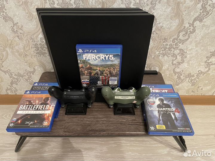 Sony playstation 4 Pro (PS4 pro/пс4 про) + игры