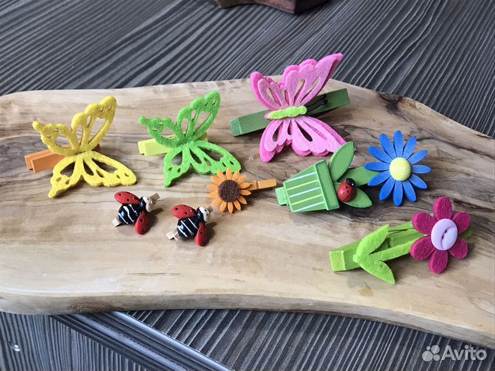 Комплект декоративных прищепок 