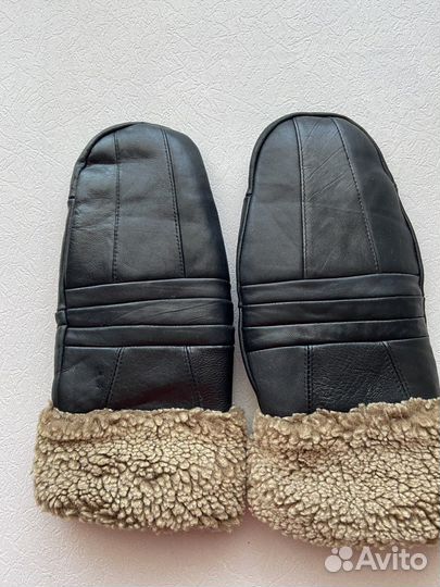 Варежки натуральный мех