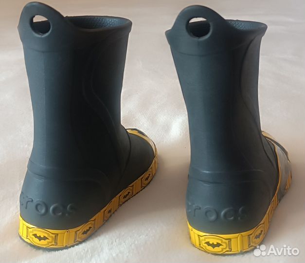 Резиновые сапоги crocs для мальчика