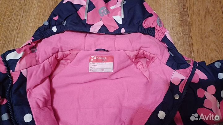 Зимние комбинезоны для девочек-двойняшек 116