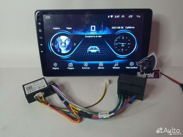 Магнитола volkswagen tiguan 10 дюймов