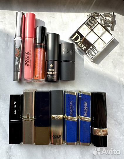 Лот помад и блесков для губ люкс лимитки