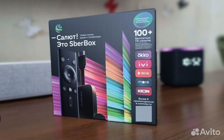 SMART tv приставка sberbox