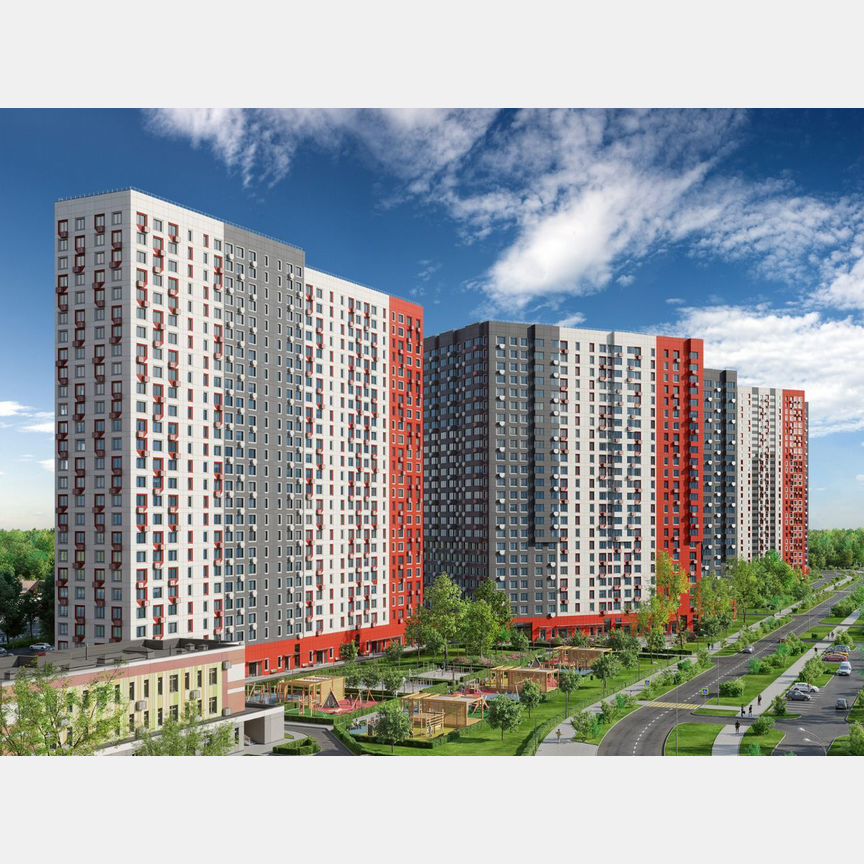 Квартира-студия, 25,6 м², 22/22 эт.