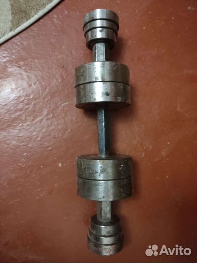 Гантеля 5-10кг