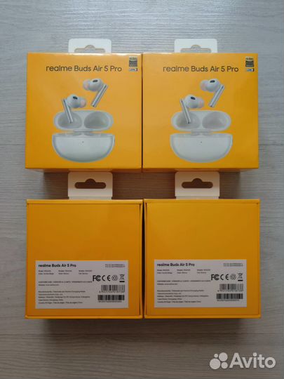 Новые в наличии Realme Buds Air 5 Pro Белые Global