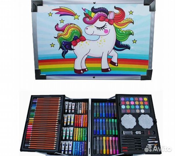 Набор юного художника в кейсе