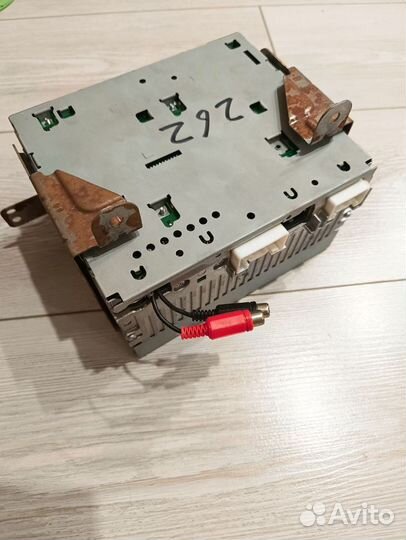 Штатная магнитола pajero 4. Радио, диски, aux