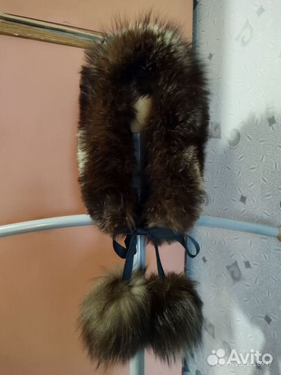 Женская зимняя меховая шапка