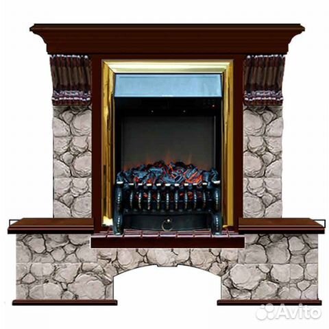 Электрокамин Glenrich Бостон К Карелия