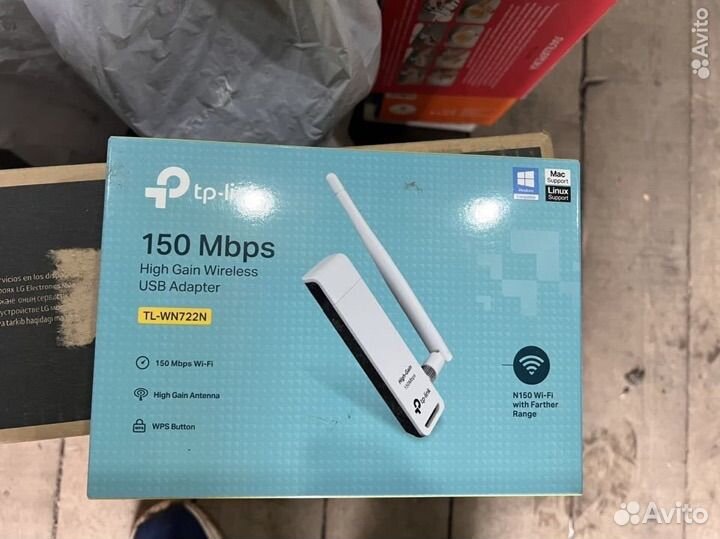 Wi-Fi адаптер TP-link TL-WN722N 2.4 ггЦ