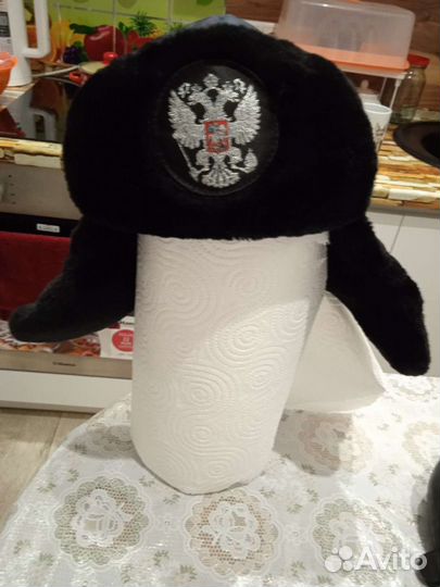 Мужская зимняя шапка ушанка