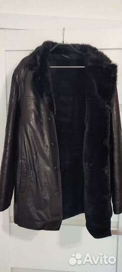 Дубленка натуральная мужская