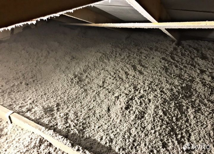 Эковата - утеплитель для стен, кровли, перекрытия