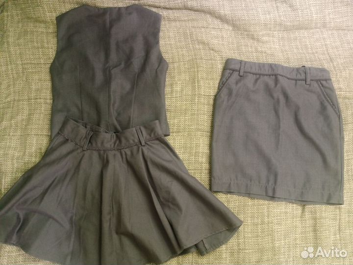 Школьная форма для девочки. Тройка. Р. 128