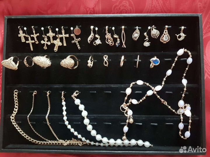 Бижутерия из медицинского золота, доставка бесплат