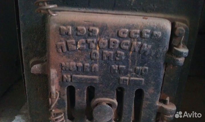 Котел отопительный - печь, чугун