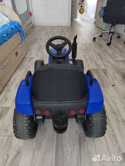 Детский Синий трактор