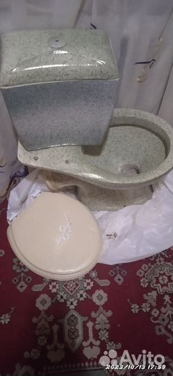 Унитаз с бочком бу