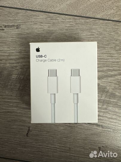 Кабель apple macbook iPad 2 метра usb c usb c 200с