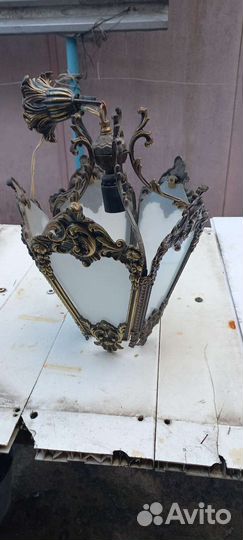Бронза люстра СССР