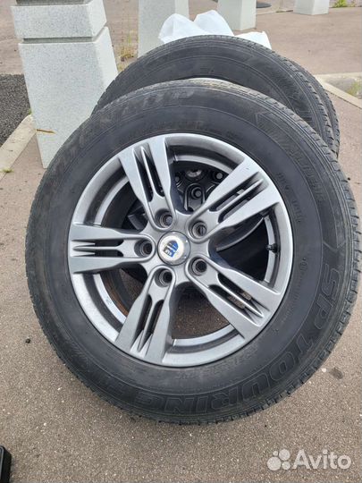 Колеса в сборе 205 65 15 летние, тойота, ниссан