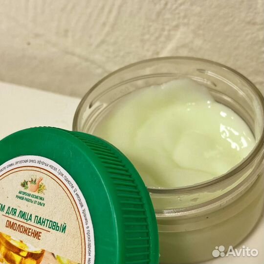 Крем Пантовый омолаживающий ручная работа