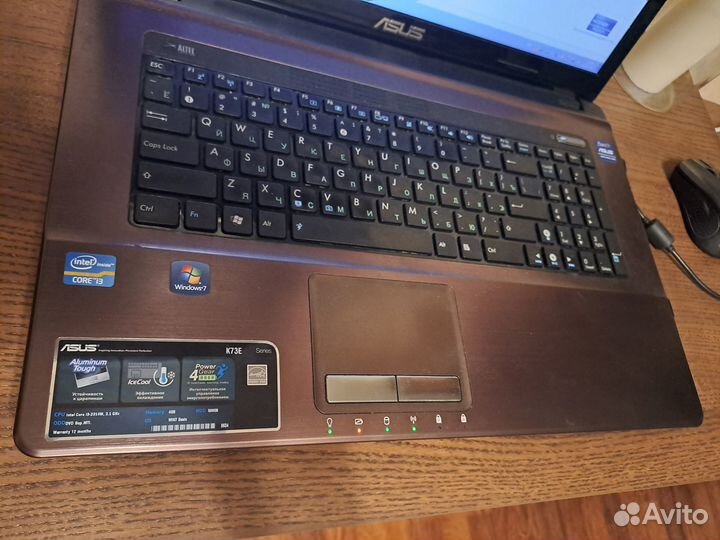 Ноутбук Asus k73e (17 дюймов)