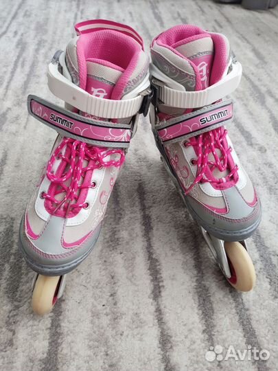 Роликовые коньки детские раздвижные