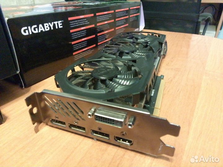 Видеокарта Gigabyte Geforce GTX 1070 OC edition