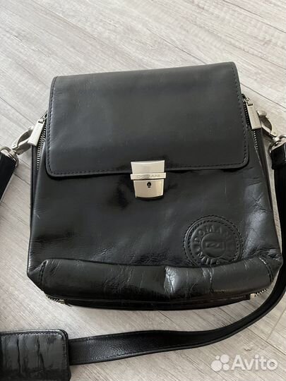 Мужской кожаный портфель