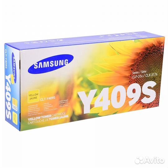 Картридж Samsung CLT-Y409S Yellow