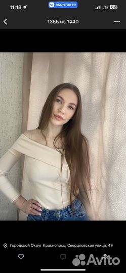 Кофта на одно плечо