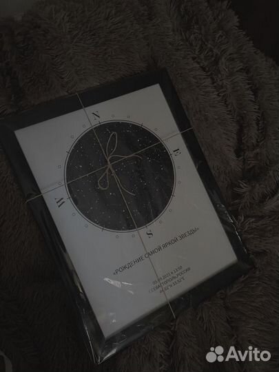 Звёздная карта,уникальный подарок на любое событие