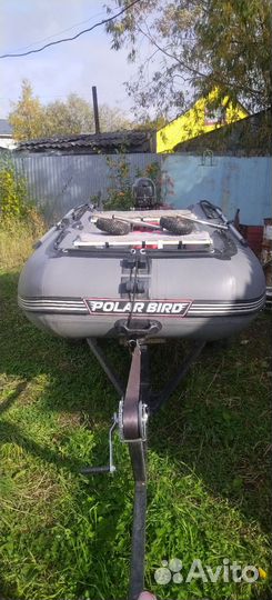 Лодка Polar Bird 340 с мотором Gladiator 9.9