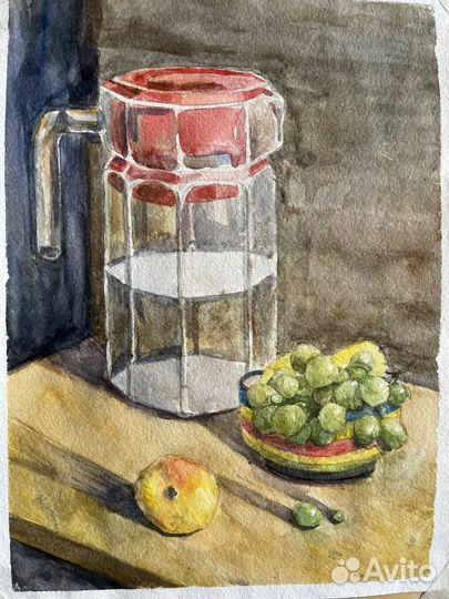 Акварельная работа