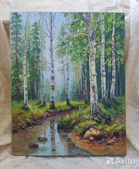 Картина маслом на холсте