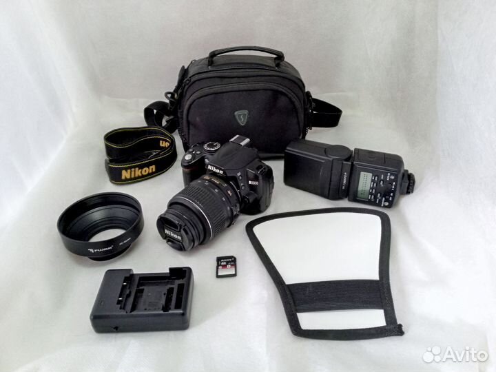 Фотоаппарат nikon D3000 и Аксессуары