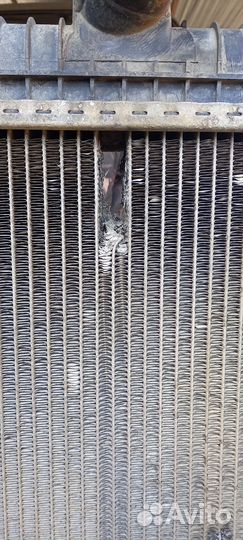 Радиатор евро маз