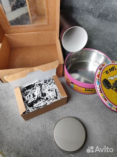 Коробки/баночки