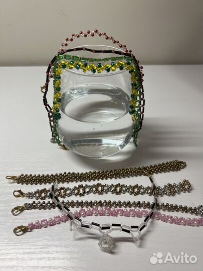 Браслет дизайнерский из бисера