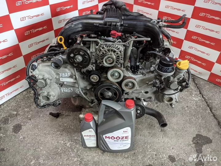 Двигатель subaru legacy FB25 BRM