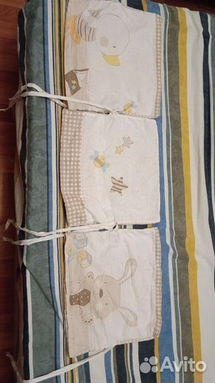 Бортики подушечки в кроватку